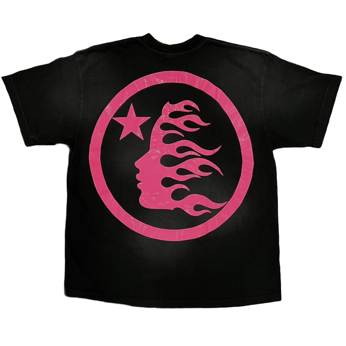 HS Gel Sport Logo T-Shirt Black/Pink