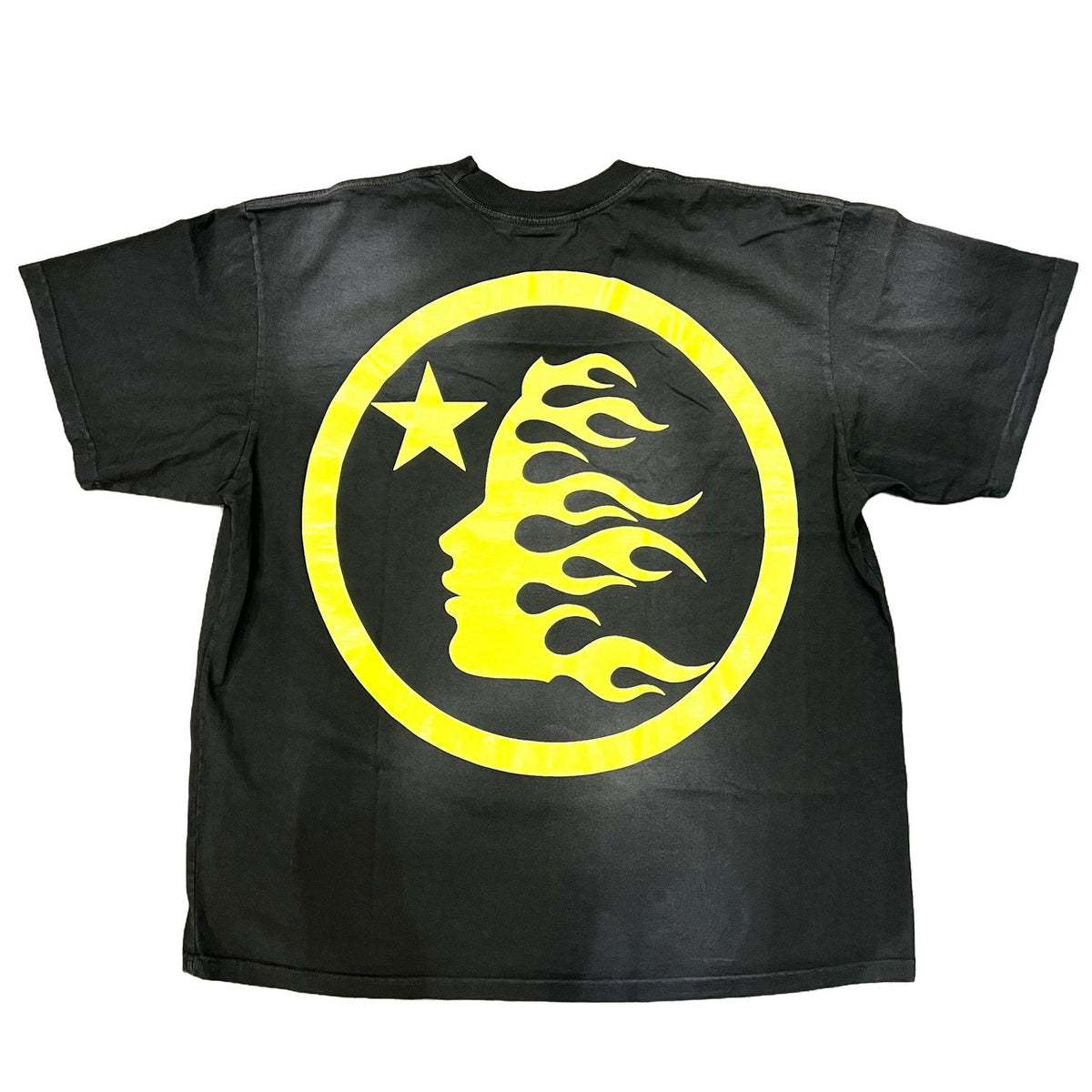 HS Gel Sport Logo T-Shirt Black/Yellow