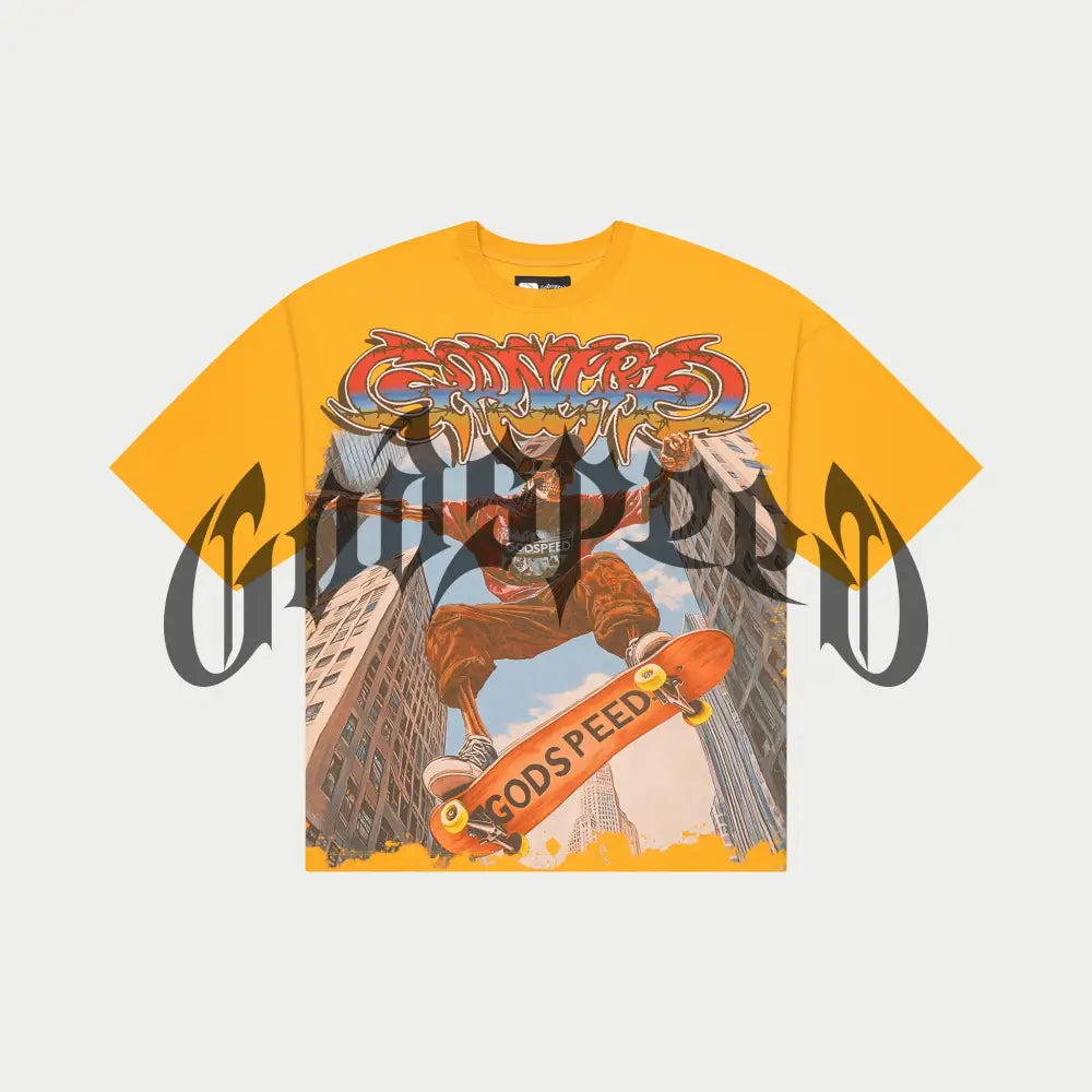Godspeed Ollie T-Shirt Yellow