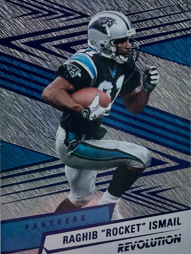 Raghib “Rocket” Ismail Blue Storm [#166/549] 2025 Panini Revolution #28