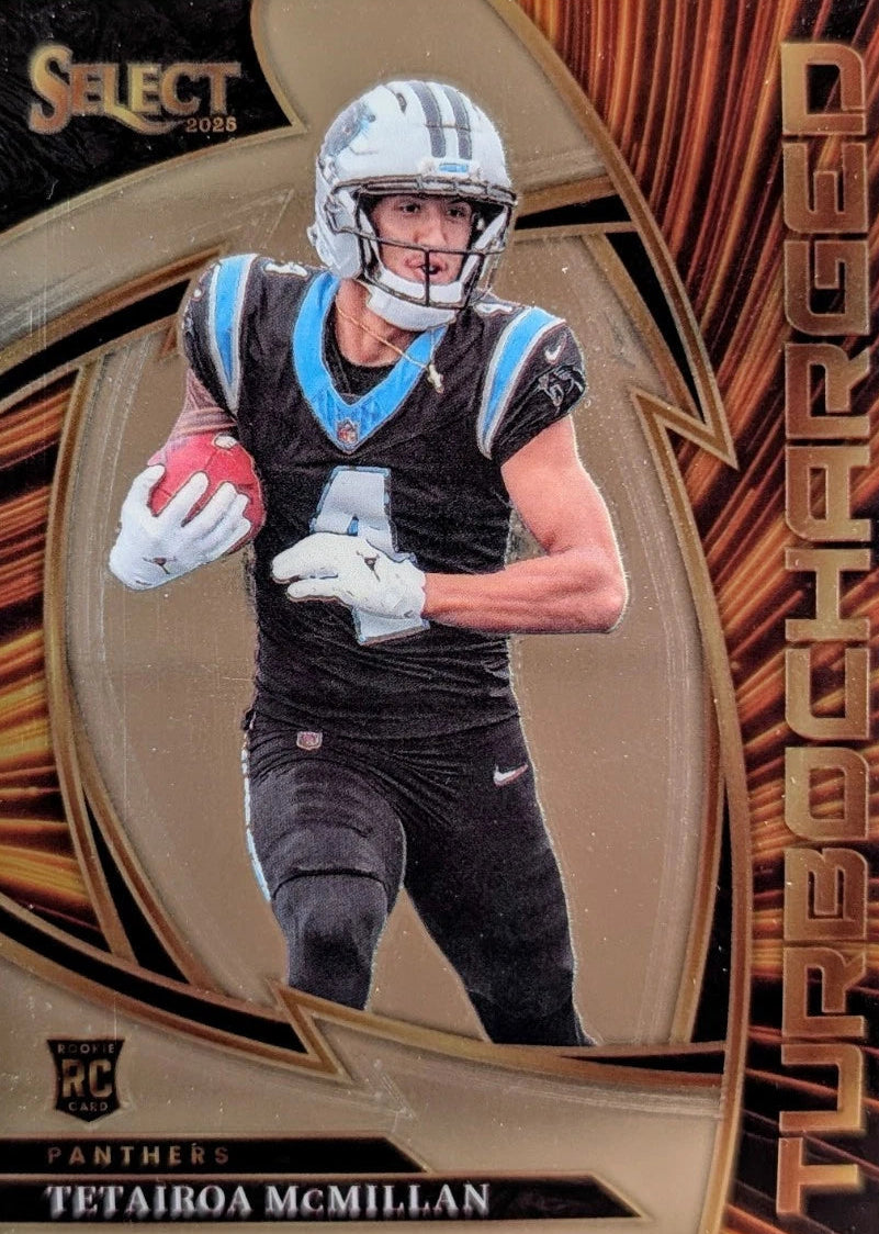 2025 Panini Select - Turbocharged Tetairoa McMillan #22 (RC)