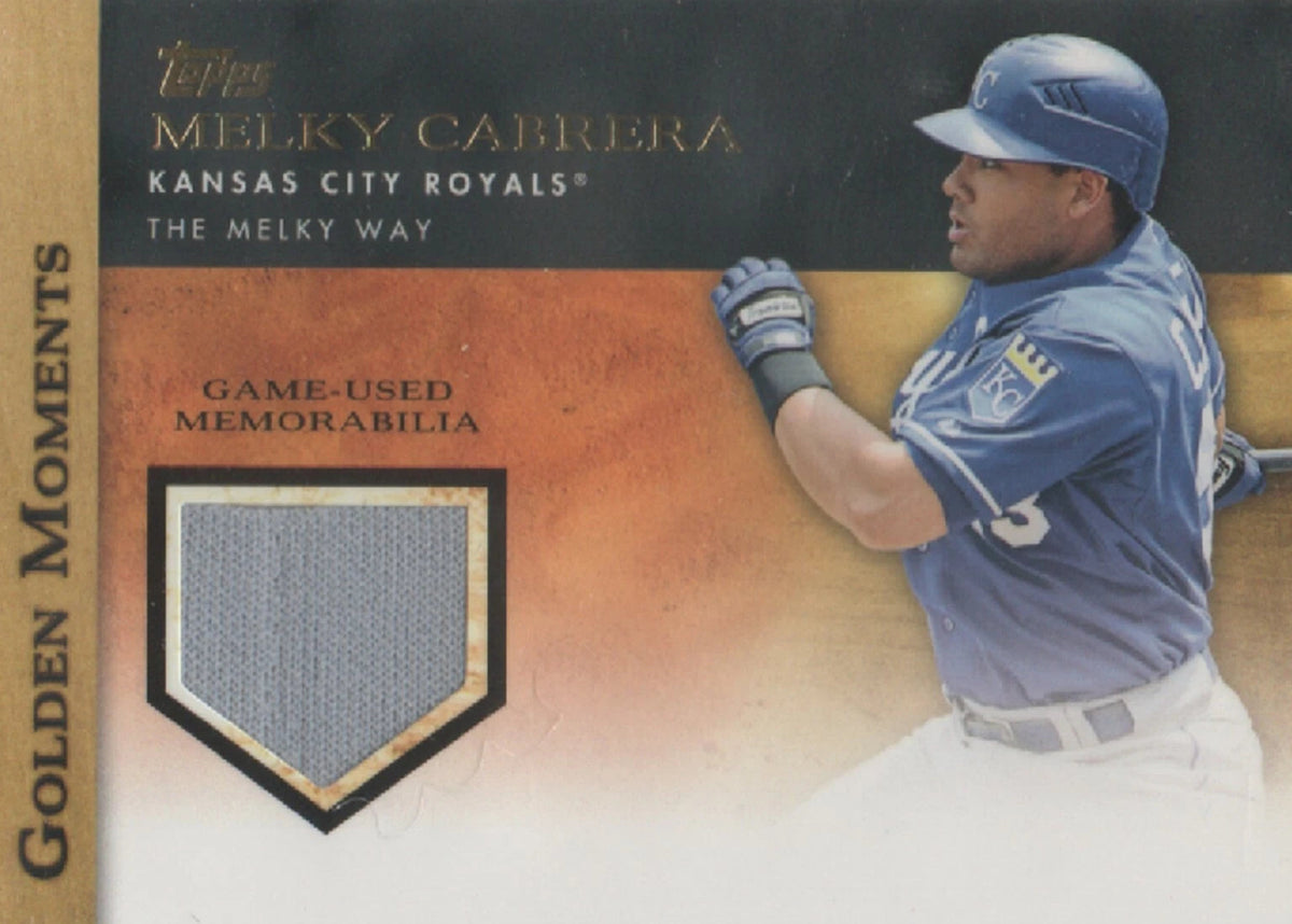2012 Topps Baseball GOLDEN MOMENTS Melky Cabrera K.C. ROYALS