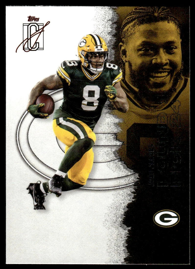 Josh Jacobs #22 2025 Topps Signature Class