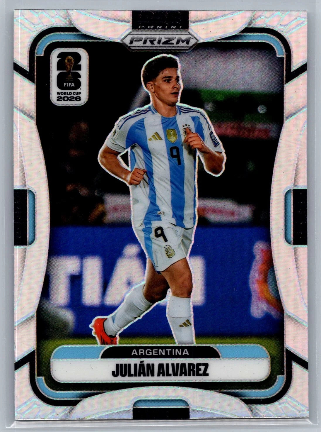 Julian Alvarez 2026 Panini Prizm FIFA World Cup #1 Silver
