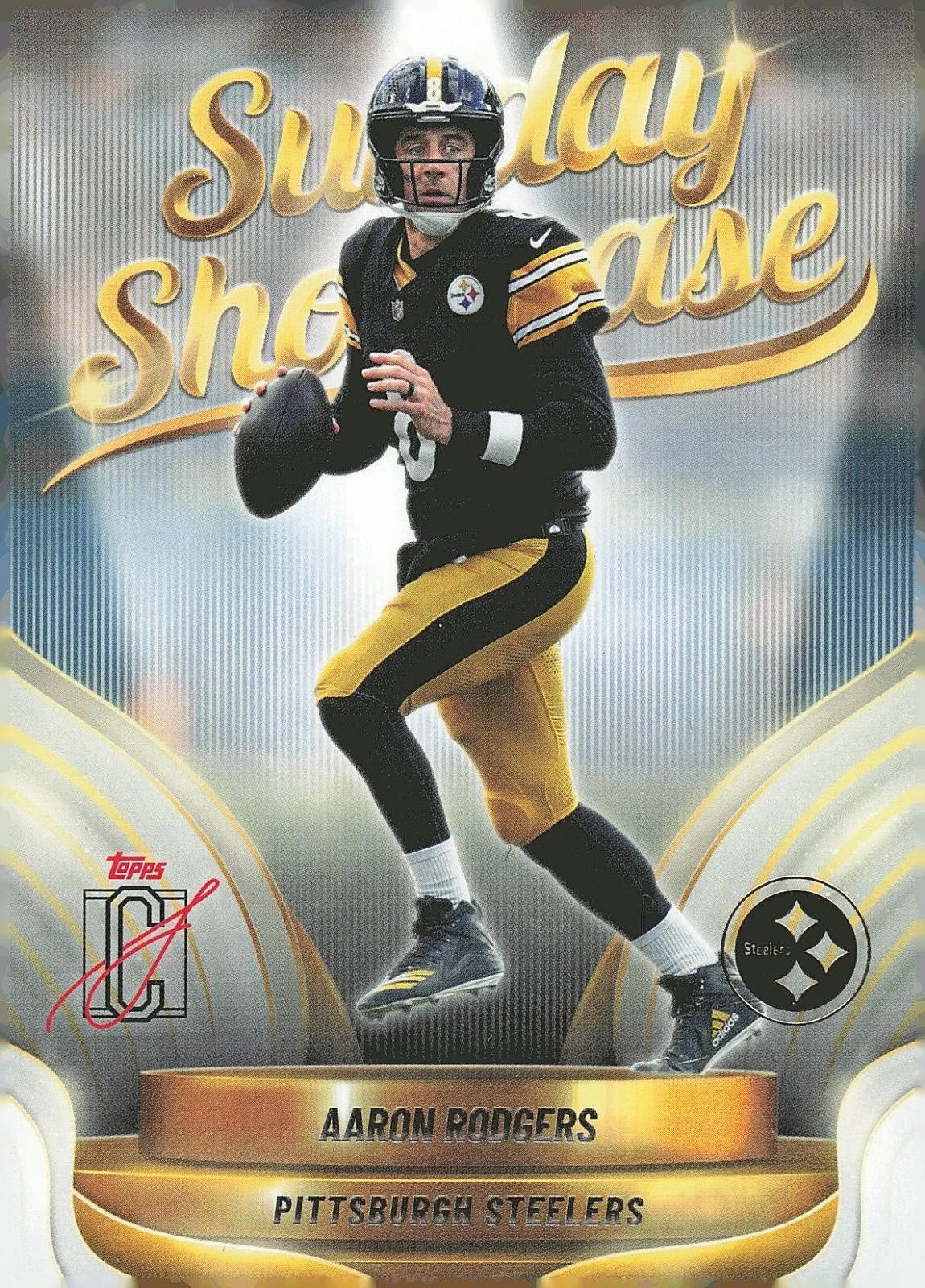 Aaron Rodgers #SS-25 2025 Topps Signature Class Sunday Showcase