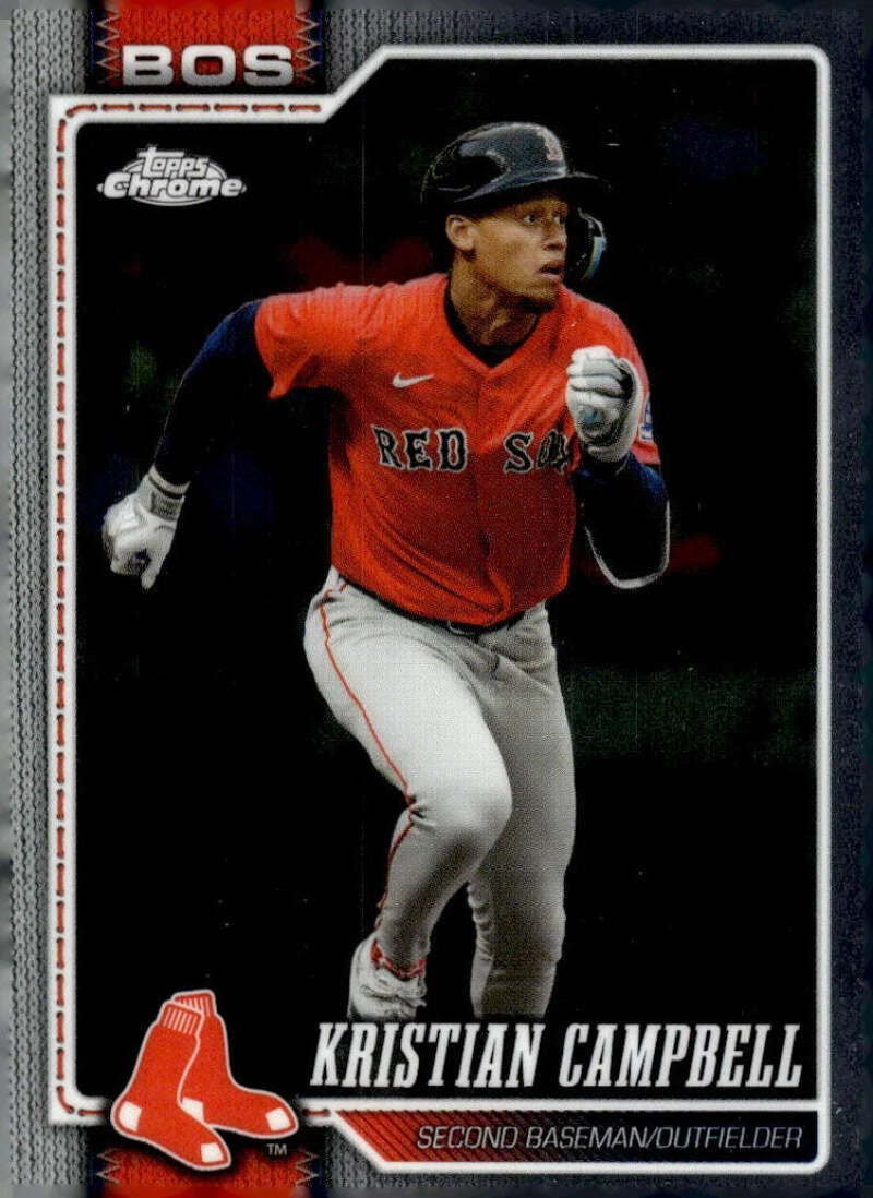 Kristian Campbell #282 2026 Topps Chrome