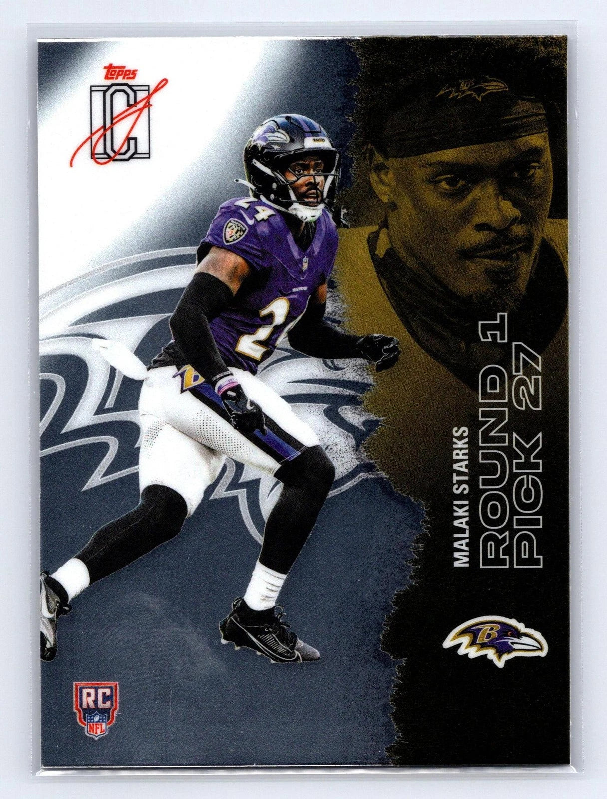 Malaki Starks [Chrome] #140 [Rookie] 2025 Topps Signature Class