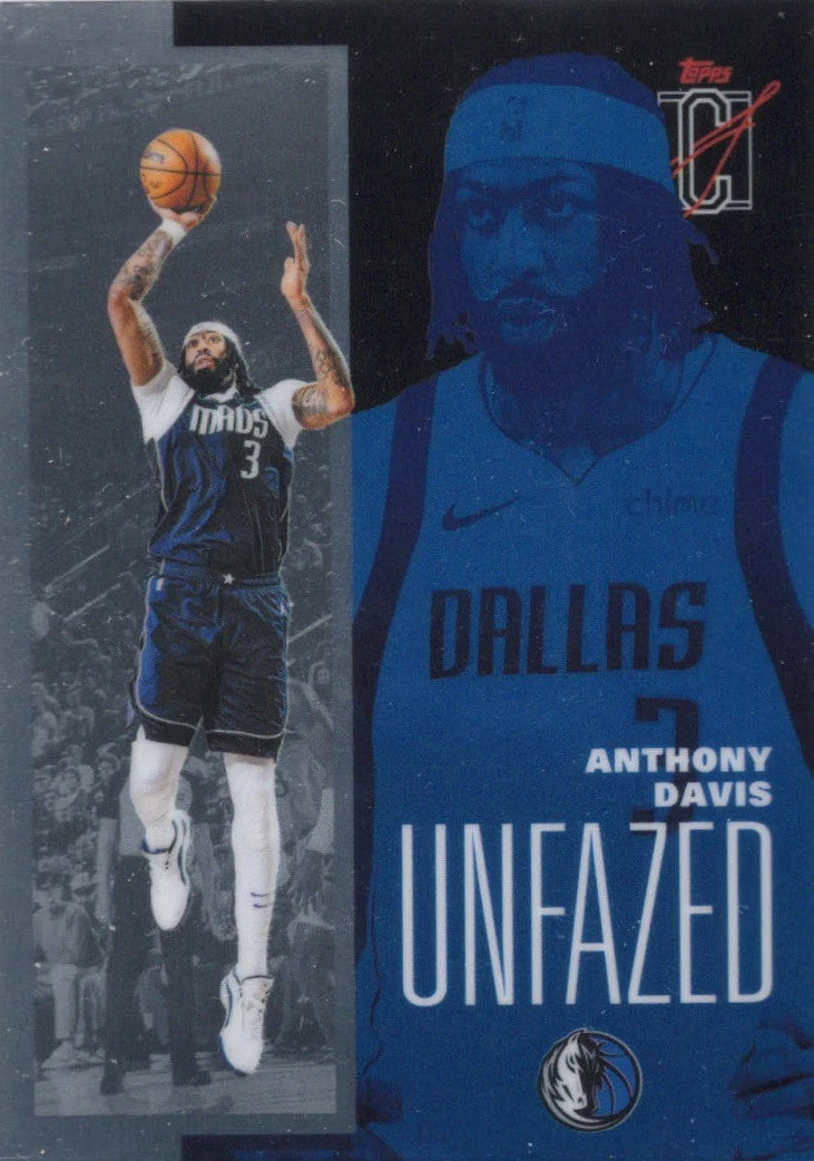 2025-26 Topps Signature Class #FAZE-4 Anthony Davis Unfazed