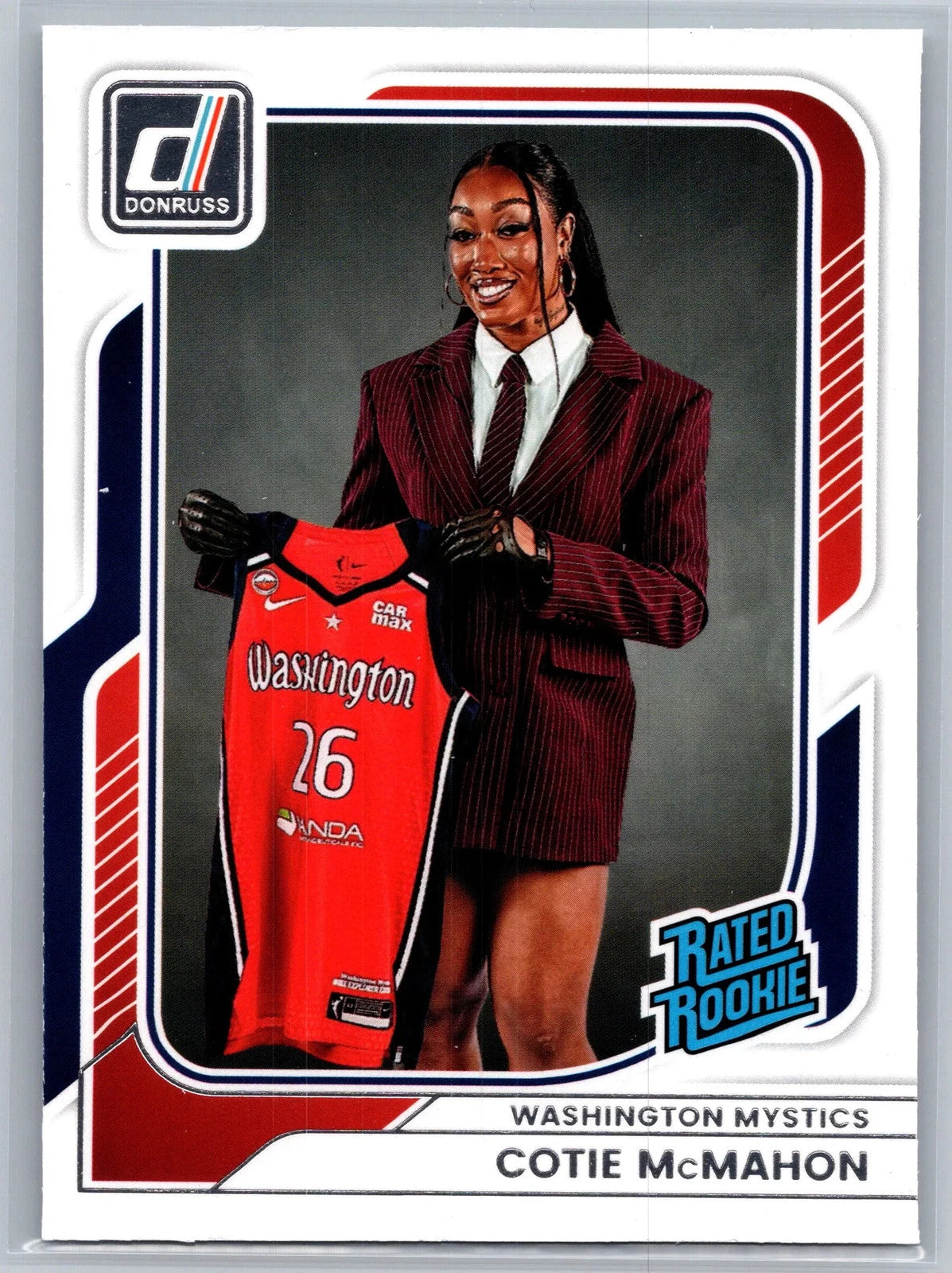 Cotie McMahon #95 [Rookie] 2026 Panini Donruss WNBA