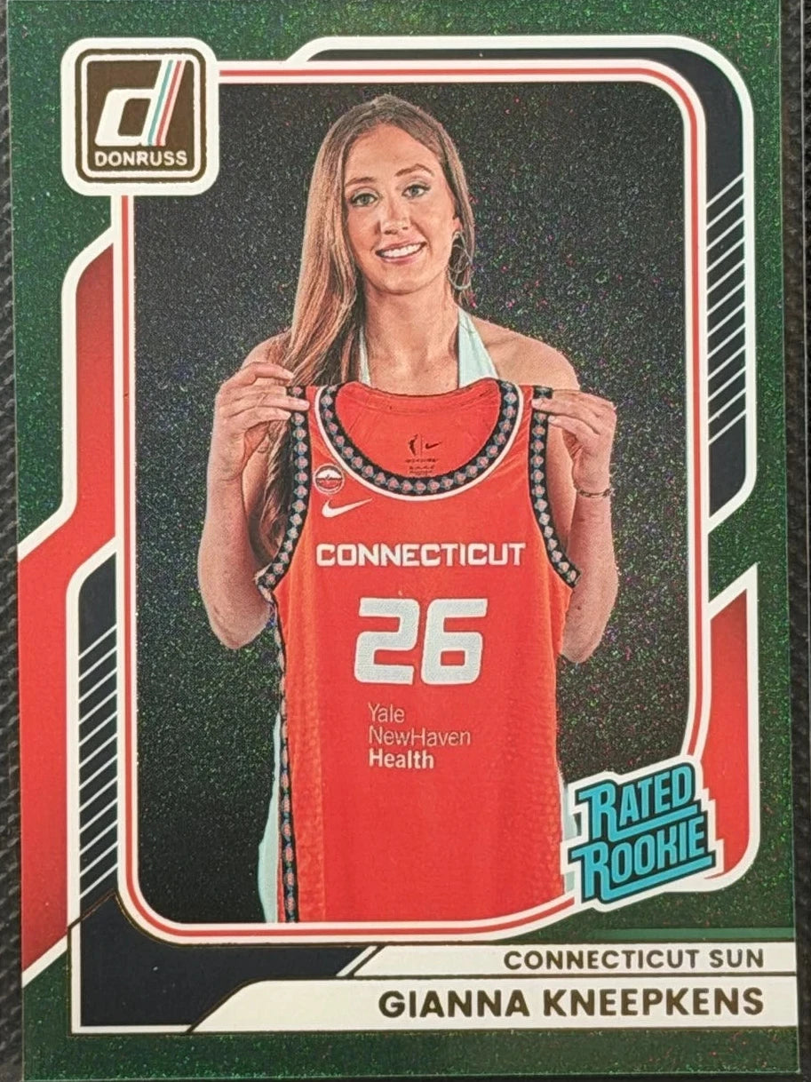 Gianna Kneepkens [Green Shimmer] #99 2026 Panini Donruss WNBA