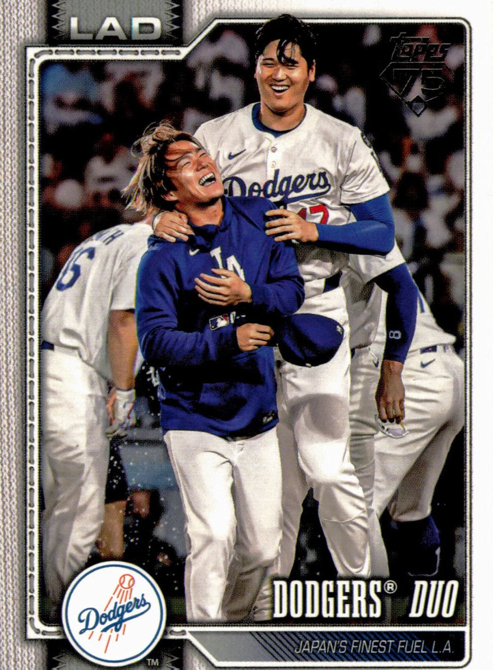 Dodgers Duo 2026 Topps #265 Los Angeles Dodgers Shohei Ohtani