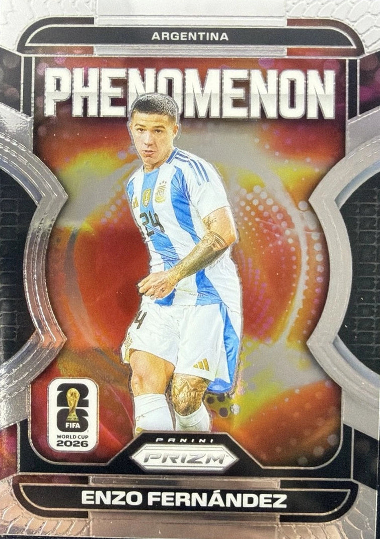 2026 Panini Prizm Fifa World Cup - Phenomenon Enzo Fernandez #23
