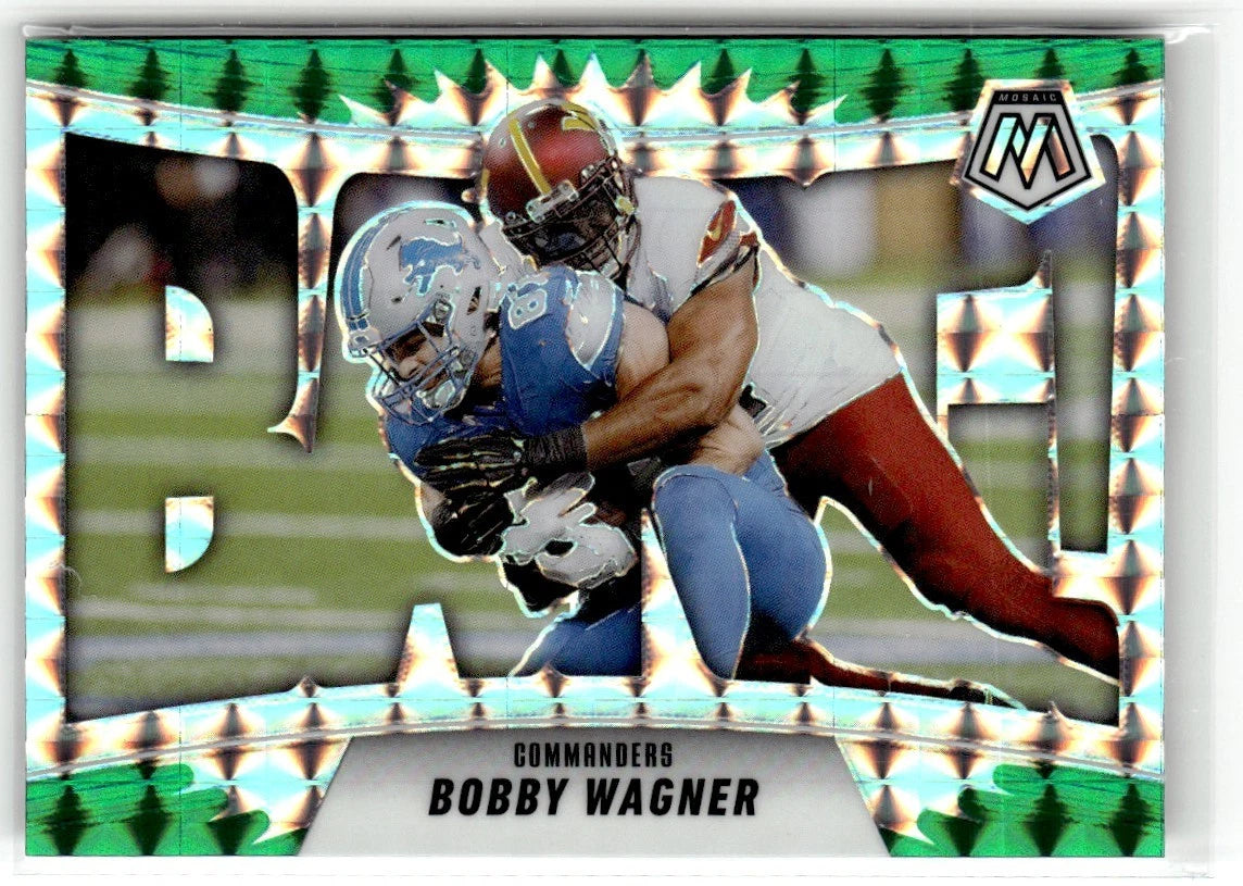 Bobby Wagner [Mosaic Green] #11 2025 Panini Mosaic Bang