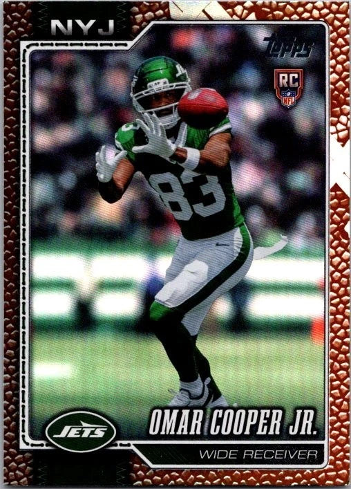 Omar Cooper Jr. [Leather] #321 [Rookie] 2026 Topps Flagship