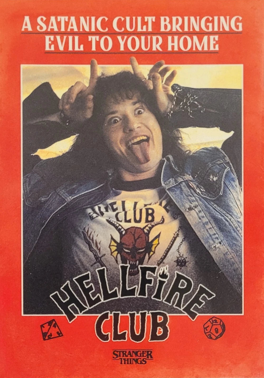 Zerocool 2023 - Stranger Things Season 4 - Hellfire Club Card - #CS-3