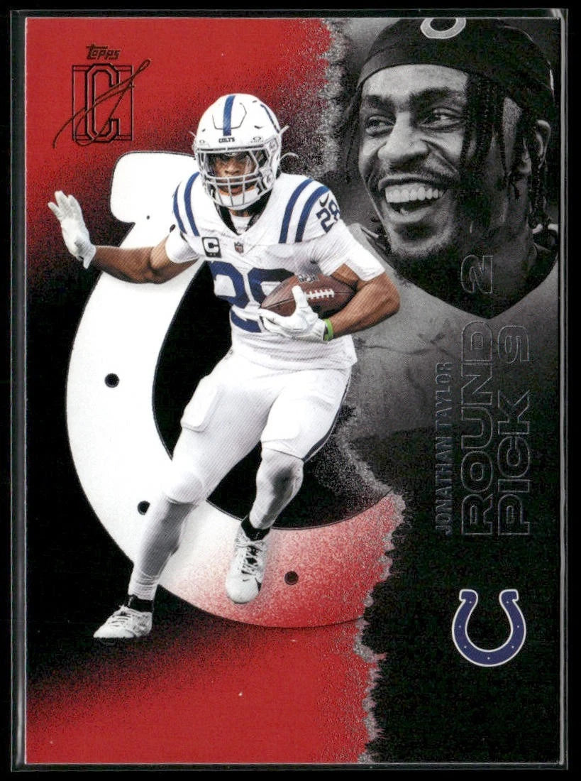 Jonathan Taylor [Red] #25 2025 Topps Signature Class