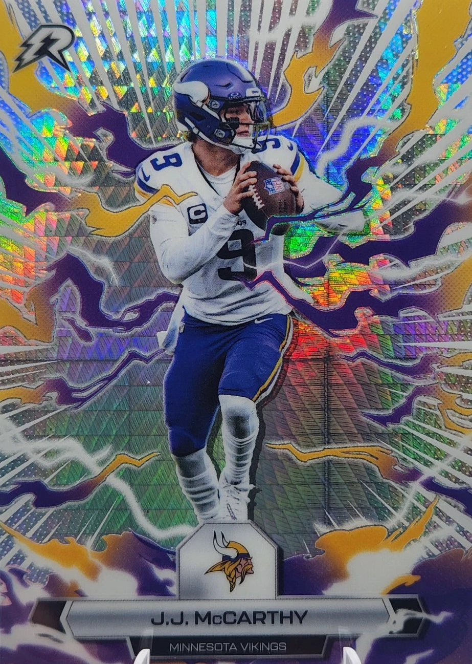 2026 NFL Topps Resurgence J.J. McCarthy Prism Minnesota Vikings #64