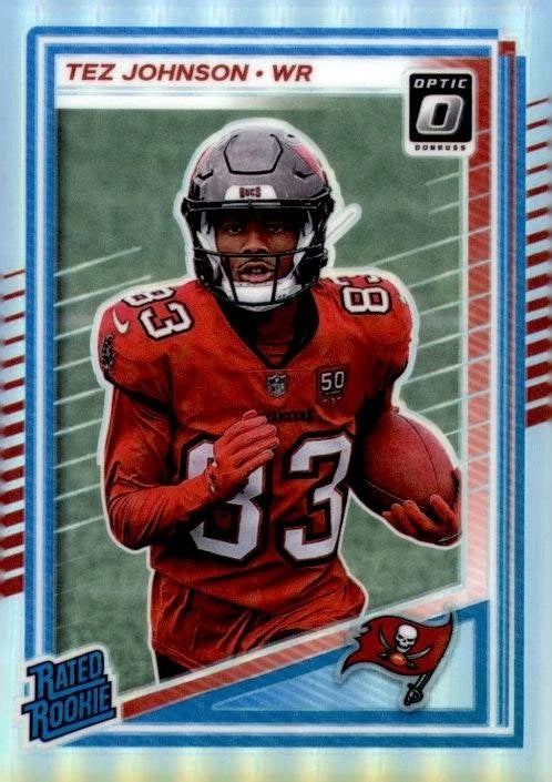 Tez Johnson [Holo] #231 [Rookie] 2025 Panini Donruss Optic