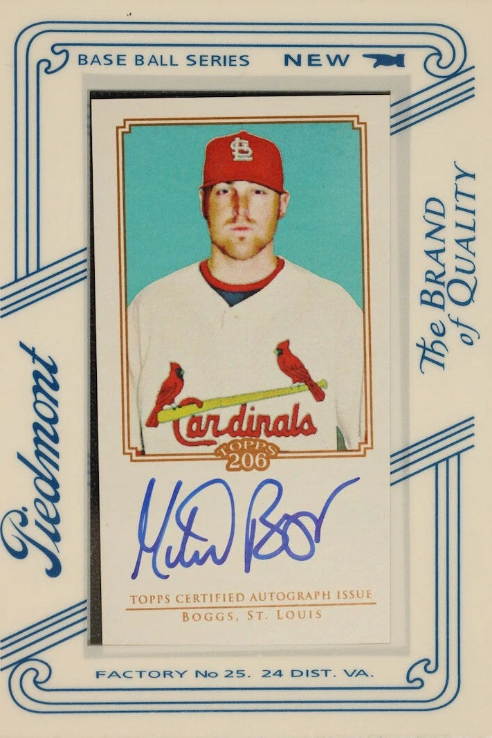Mitchell Boggs, St. Louis Cardinals Auto, 2010 Topps Piedmont #T-206