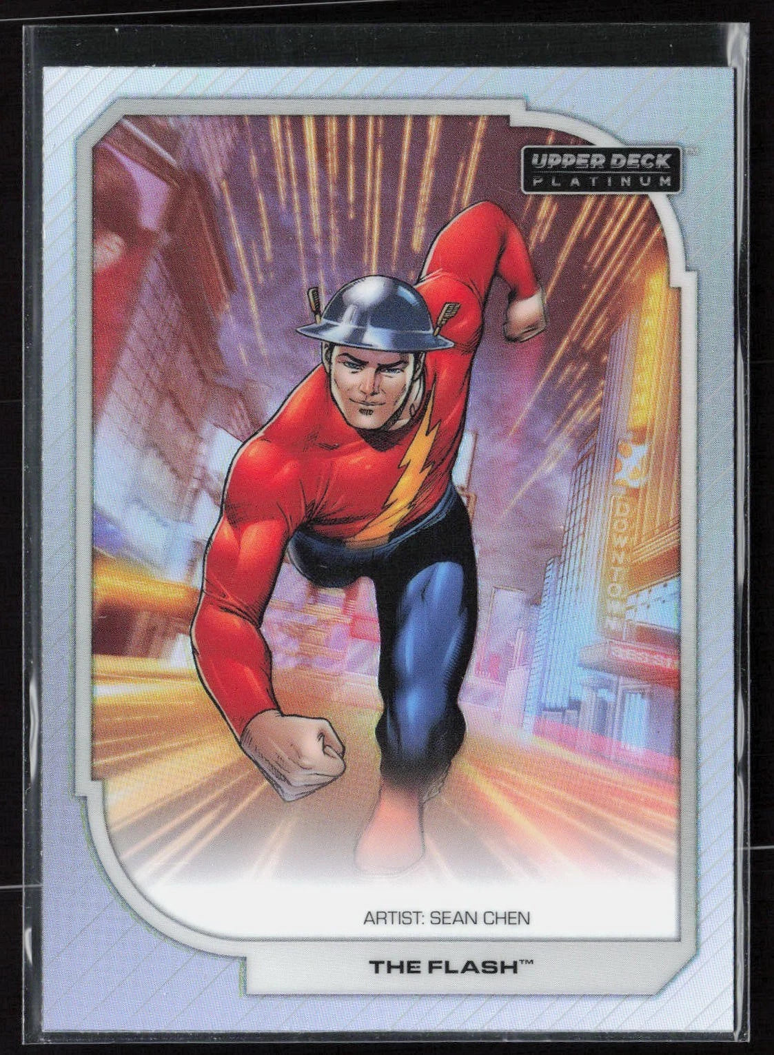The Flash #39 2026 Upper Deck DC Platinum [RAINBOW] Parallel
