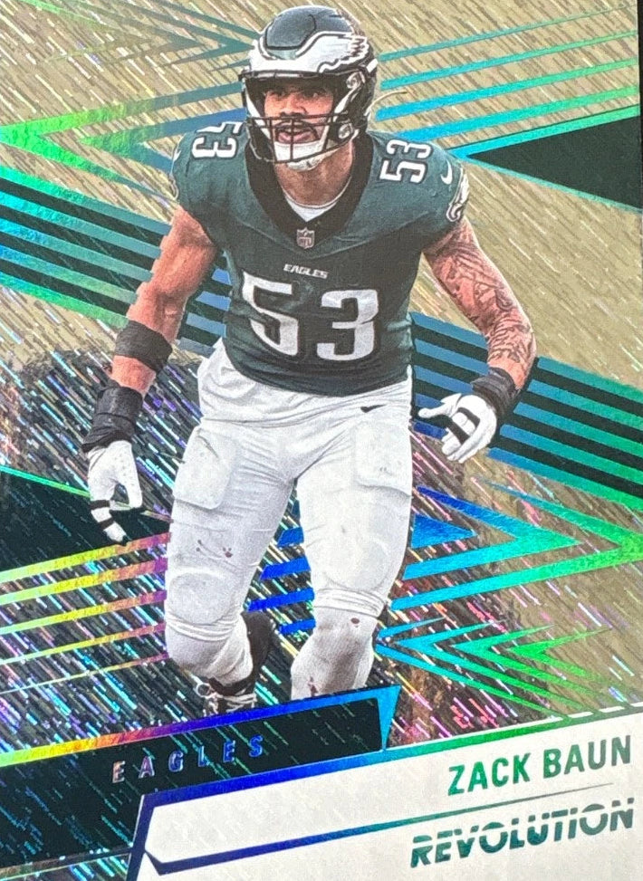 2025 Panini Revolution - Zack Baun #54 Blue Storm [488/549]