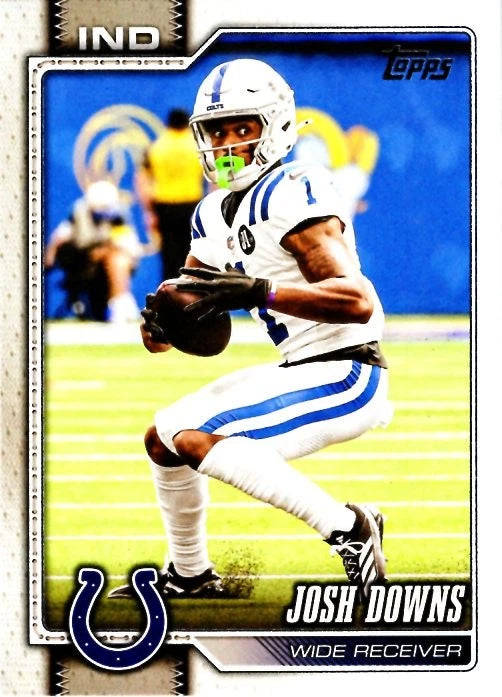 Josh Downs #88 2026 Topps Flagship