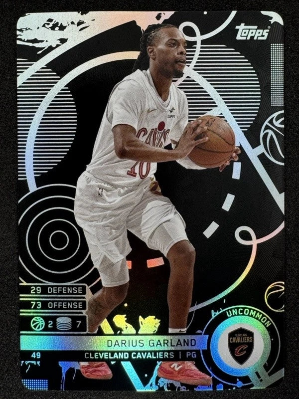 Darius Garland [Black] #49 2025 Topps Match Attax