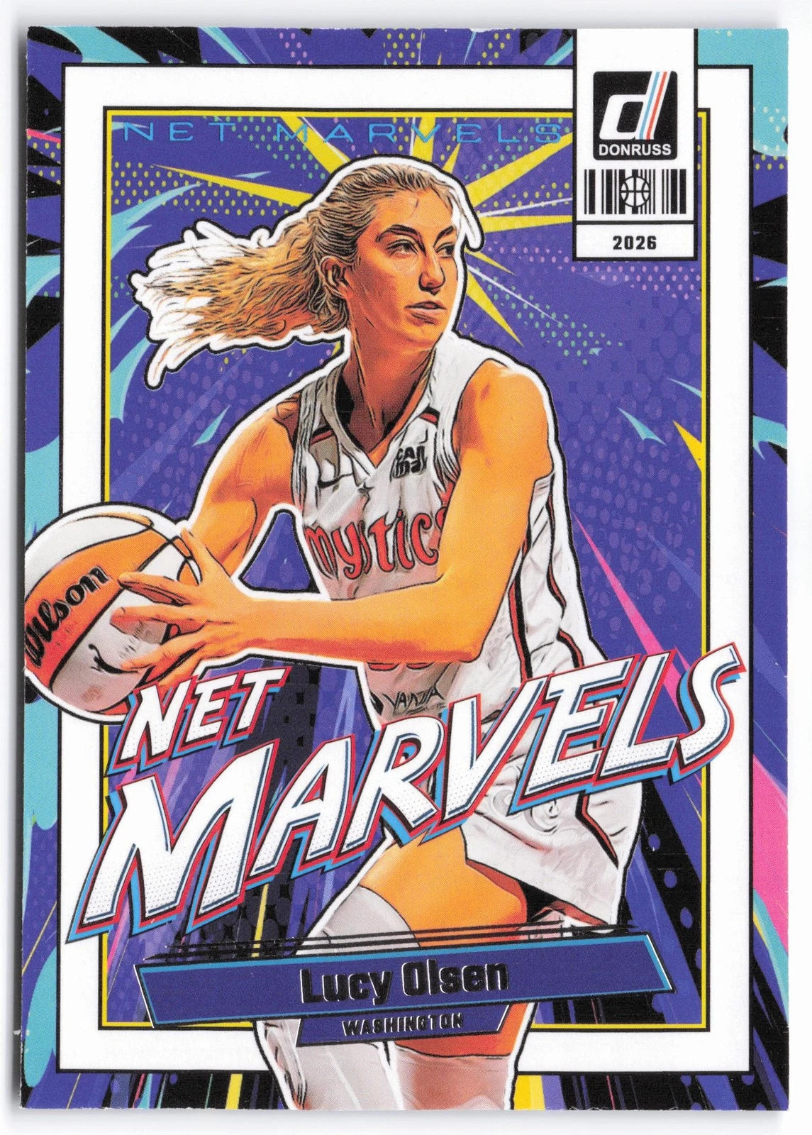Lucy Olsen #22 2026 Panini Donruss WNBA Net Marvels