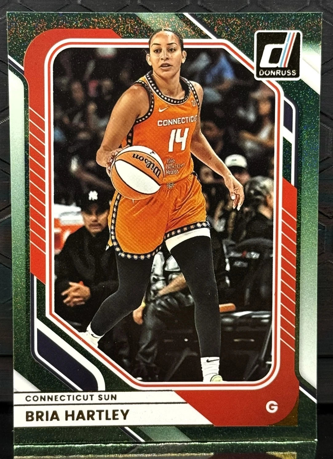 Bria Hartley [Green Shimmer] #15 2026 Panini Donruss WNBA
