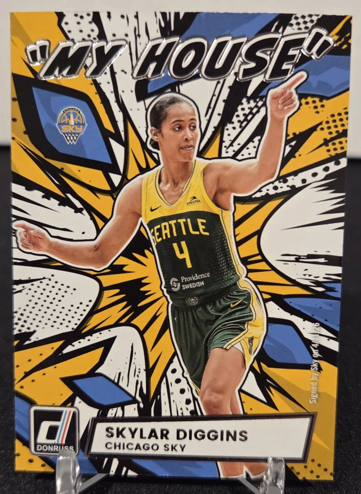 Skylar Diggins #19 2026 Panini Donruss WNBA My House