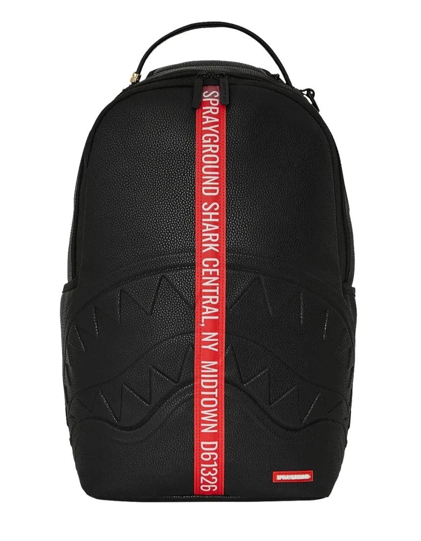 SPRAYGROUND SHARK CENTRAL NEXT STOP ZIP DLXSV BACKPACK