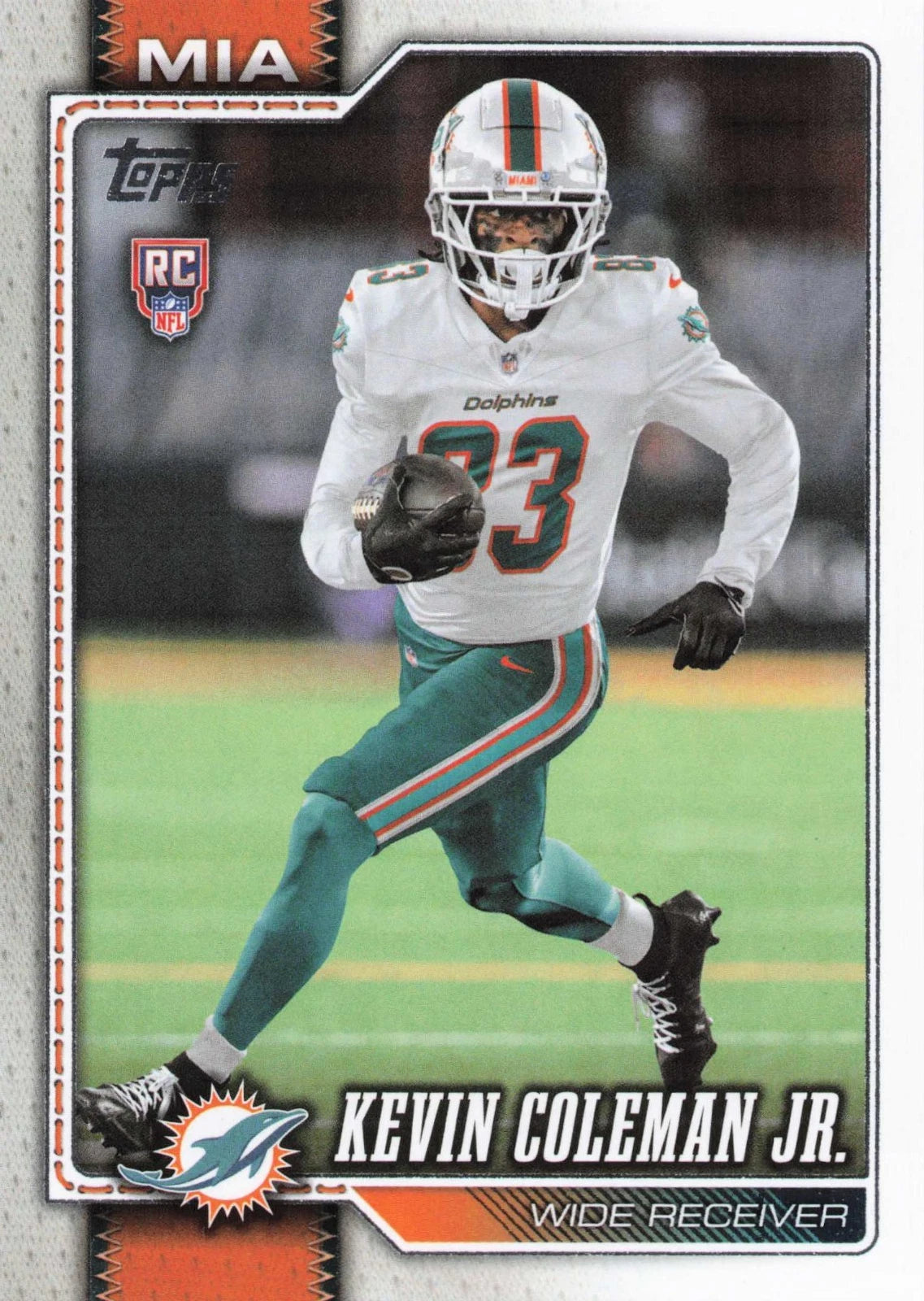 Kevin Coleman Jr. #337 [Rookie] 2026 Topps Flagship