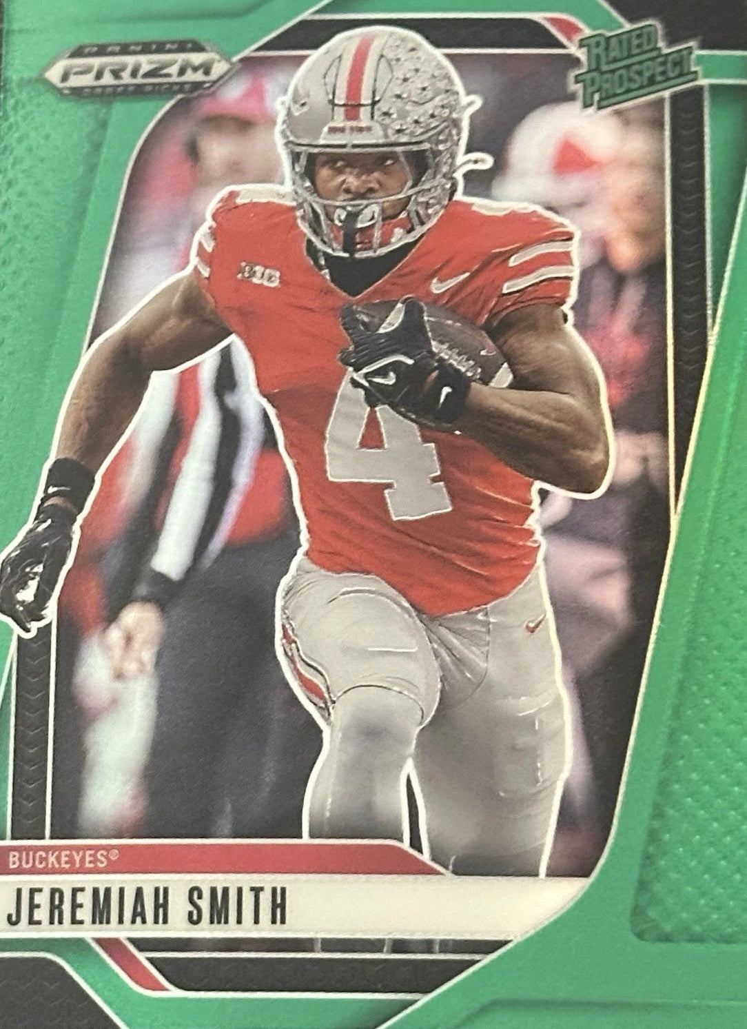 2025 Panini Prizm Draft Picks - Jeremiah Smith #160 Green Prizm (RC)