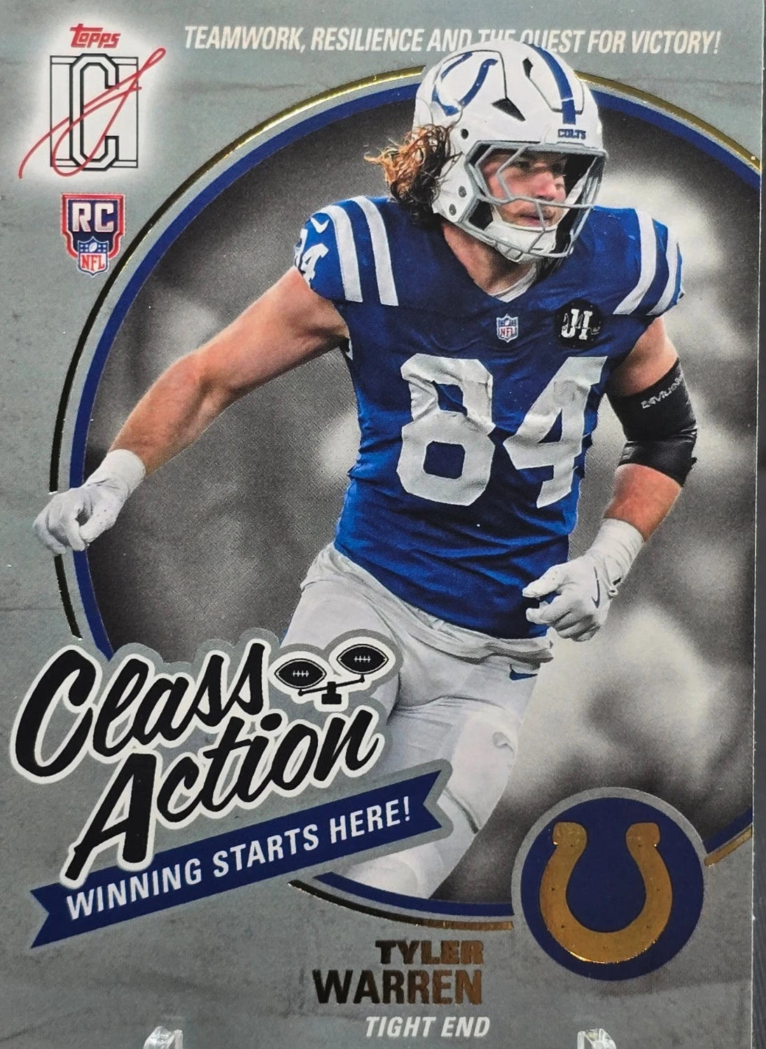 2025 Topps Signature Class - Class Action Tyler Warren #CA-14 (RC)