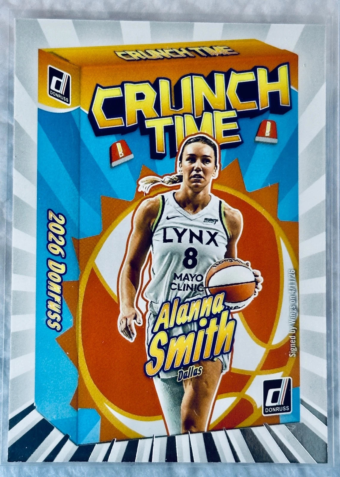 Alanna Smith #16 2026 Panini Donruss WNBA Crunch Time