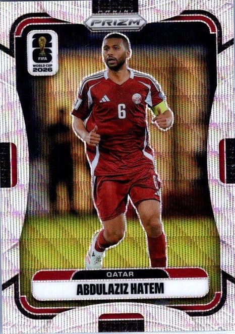 2026 Panini Prizm FIFA World Cup #380 Abdulaziz Hatem Wave Prizm