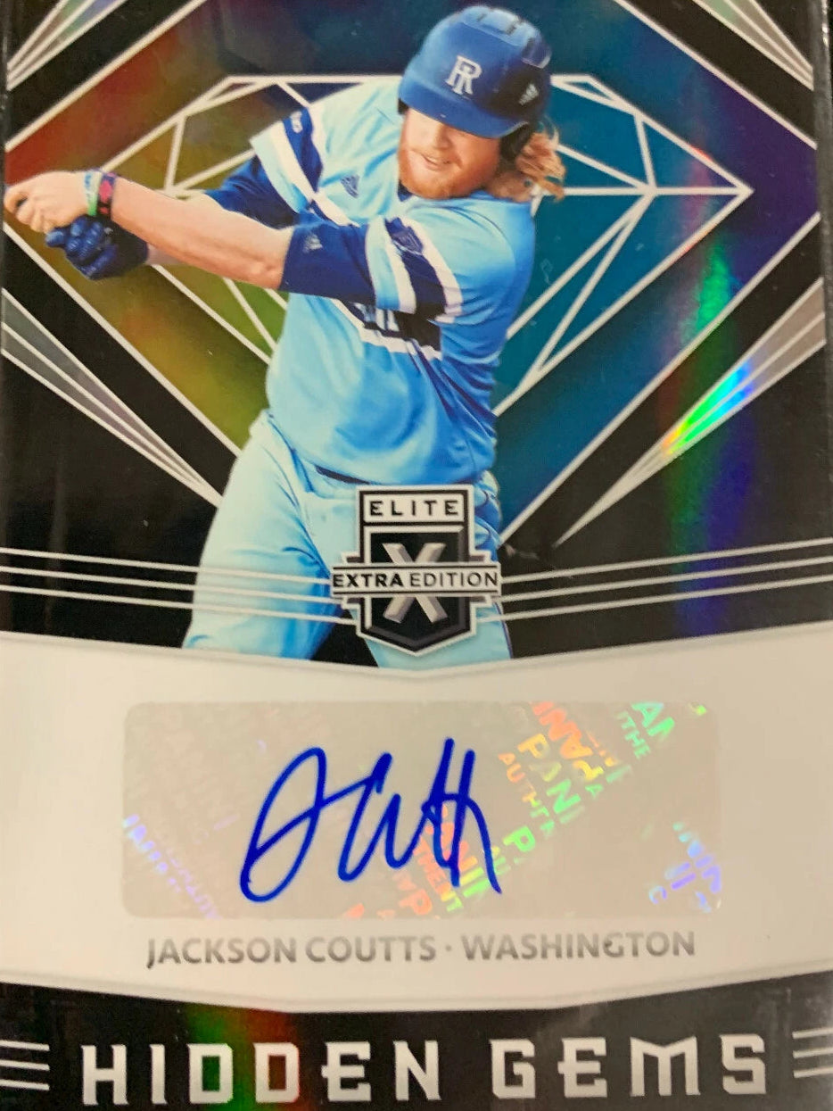 2020 Elie Extra Edition Hidden Gems Auto Jackson Coutts Washington #HG-JN