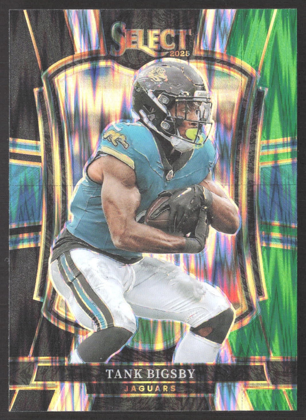 Tank Bigsby [Black Green Prizm Shock] #129 2025 Panini Select