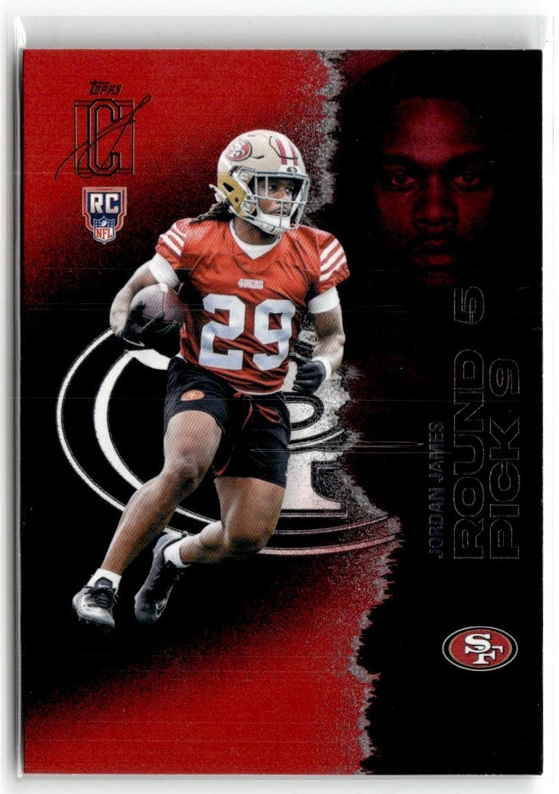 Jordan James [Red] #170 [Rookie] 2025 Topps Signature Class