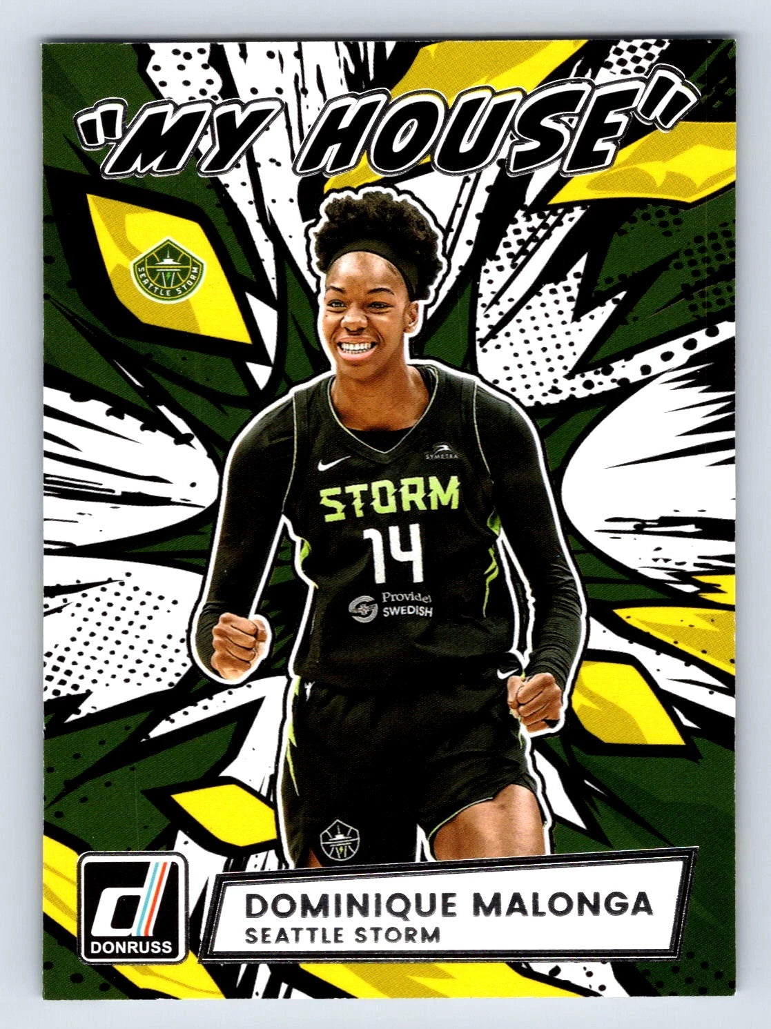 Dominique Malonga #6 2026 Panini Donruss WNBA My House