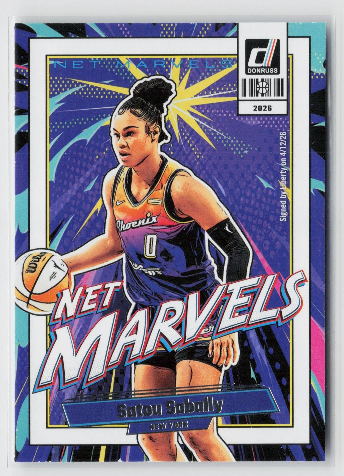 Satou Sabally #6 2026 Panini Donruss WNBA Net Marvels