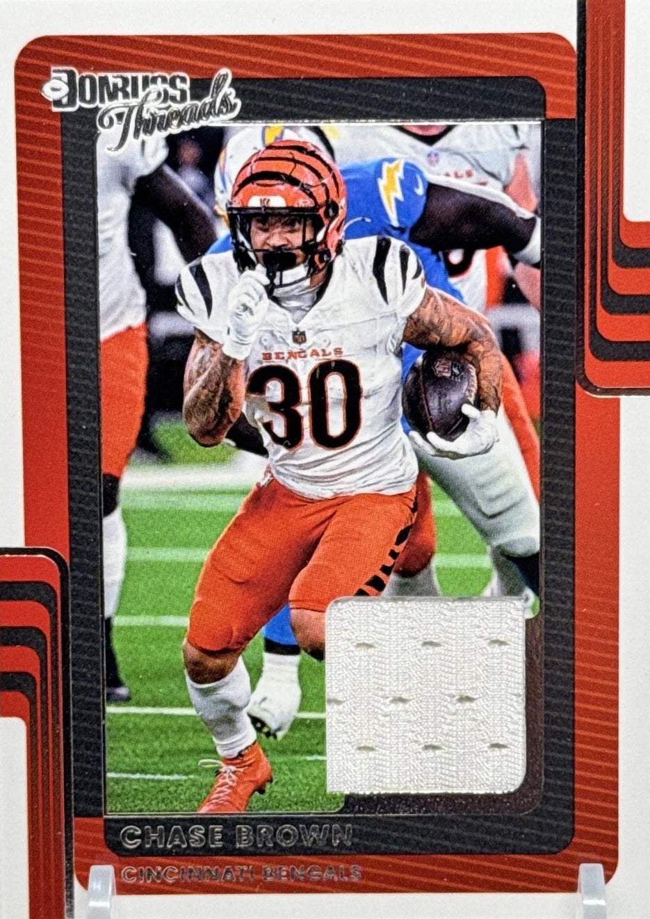2025 Panini Donruss - Donruss Threads Chase Brown #DTH-CBN (MEM)