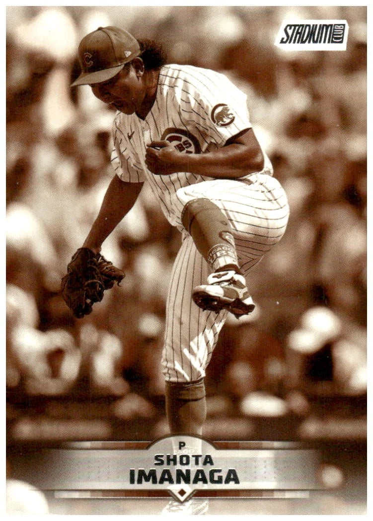 2025 Stadium Club #48 Shota Imanaga Sepia Foil