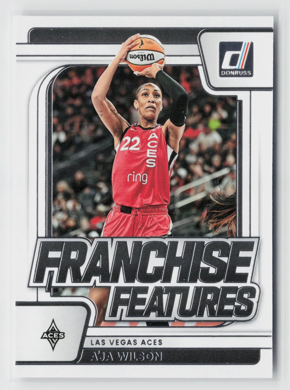 A'ja Wilson #9 2026 Panini Donruss WNBA Franchise Features