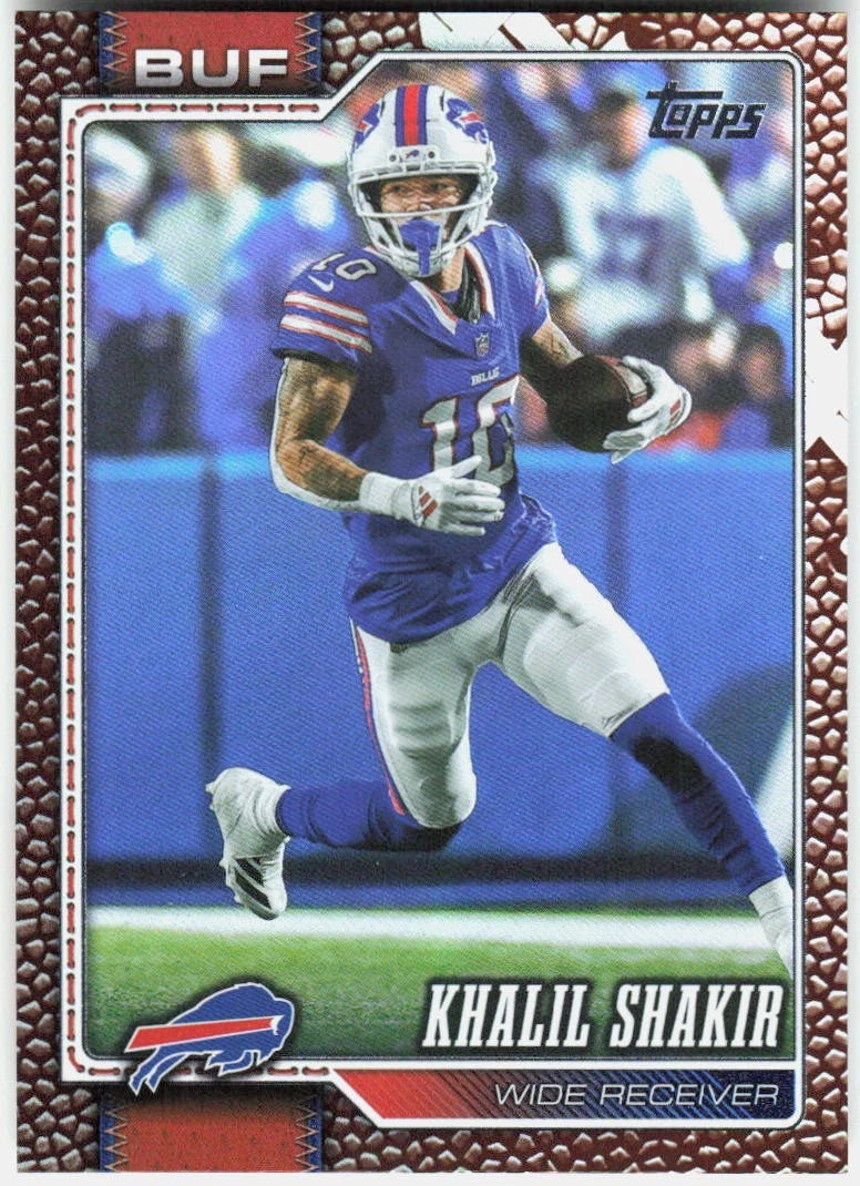 Khalil Shakir [Leather] #21 2026 Topps Flagship