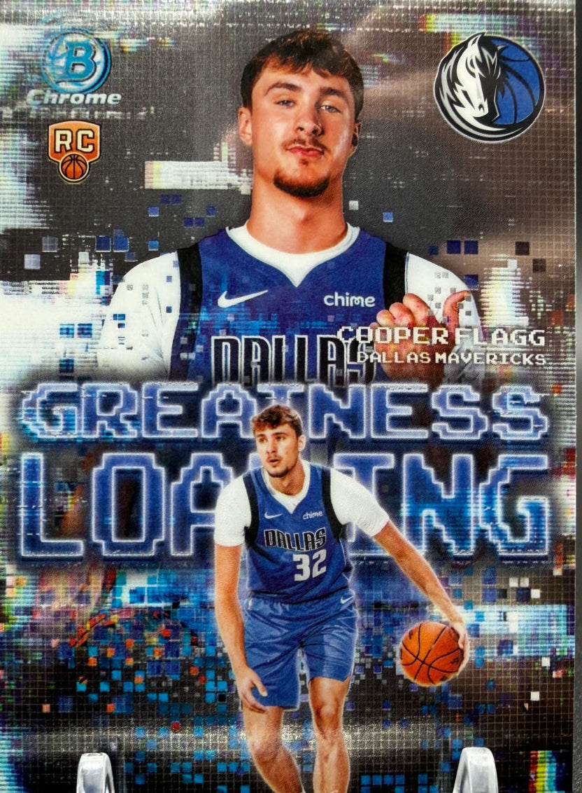 2025-26 Bowman Basketball - Greatness Loading Cooper Flagg #GL-1 (RC) Mavs