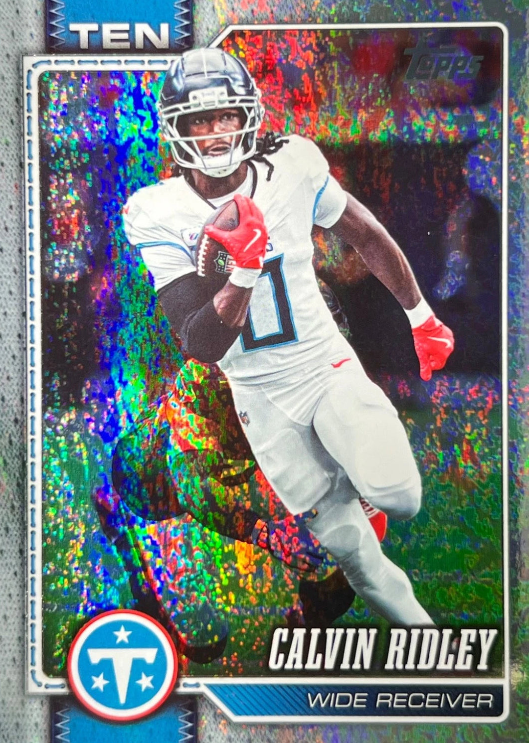 2026 Topps Flagship Football Calvin Ridley #195 Sandglitter Tennessee Titans NM