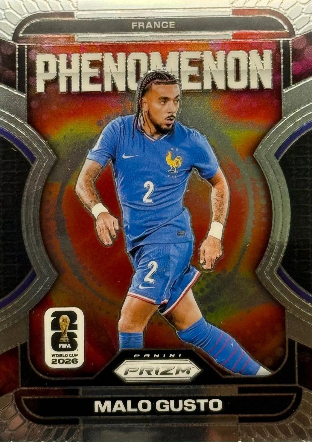 2026 Panini Prizm FIFA World Cup #11 Malo Gusto Phenomenon