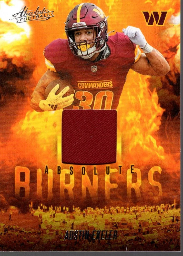 Austin Ekeler #ABU-AEK 2025 Panini Absolute Burners