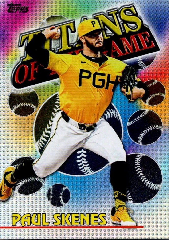 2026 Topps Series 1 Titans of the Game- Paul Skenes
